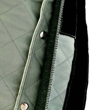 Foundry Jacket - 800mm Centre Closure Combo Action Back Unlined FCA340JC80SML