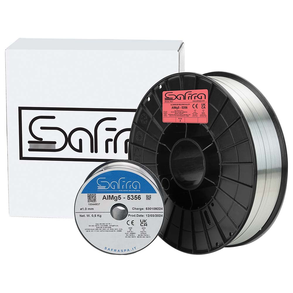 1.0mm x 0.5Kg Aluminium MIG Welding Wire 5356 Safra 200194S