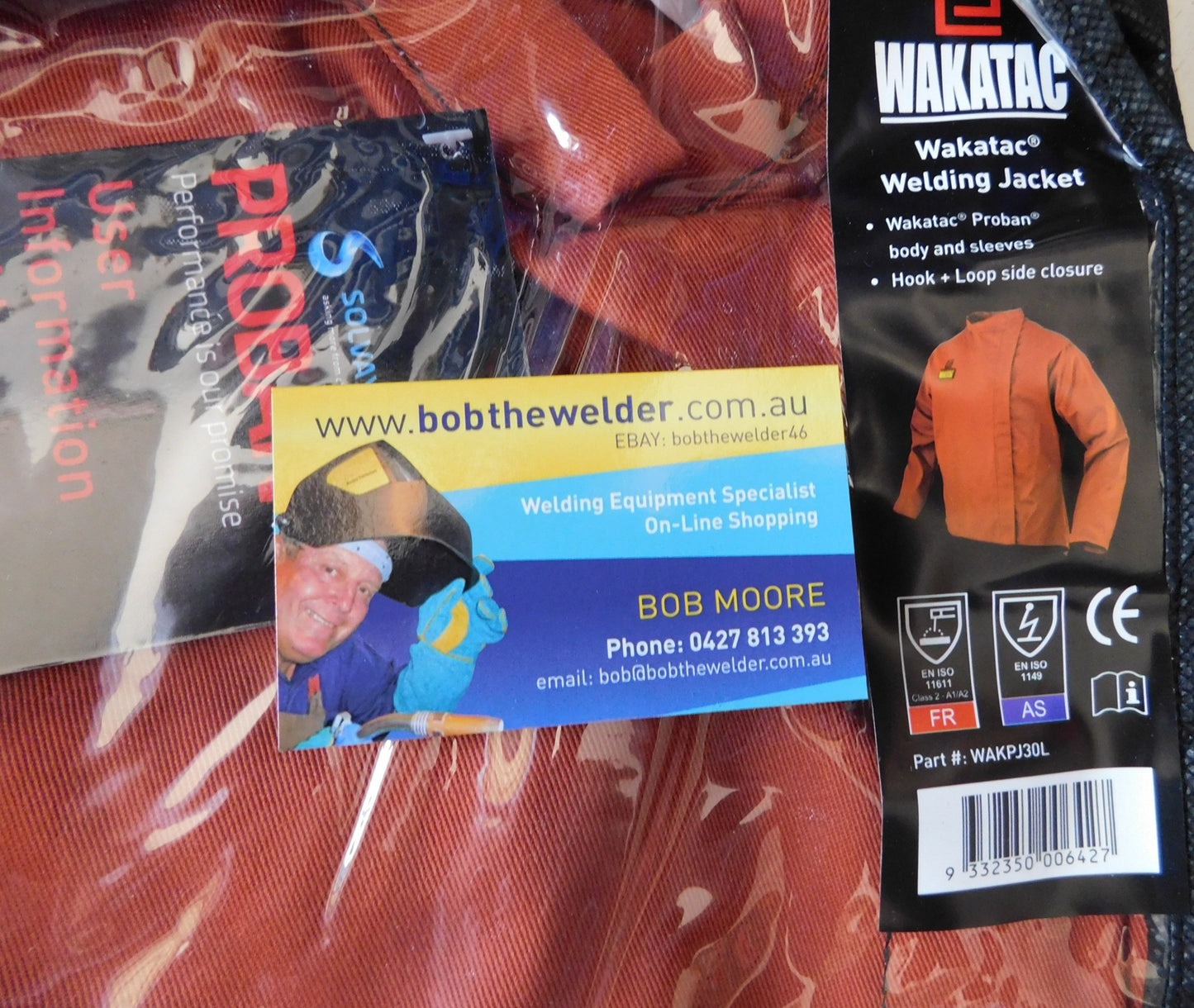 2Pcs WAKATAC Proban Welders Jackets WAKPJ30-LARGE