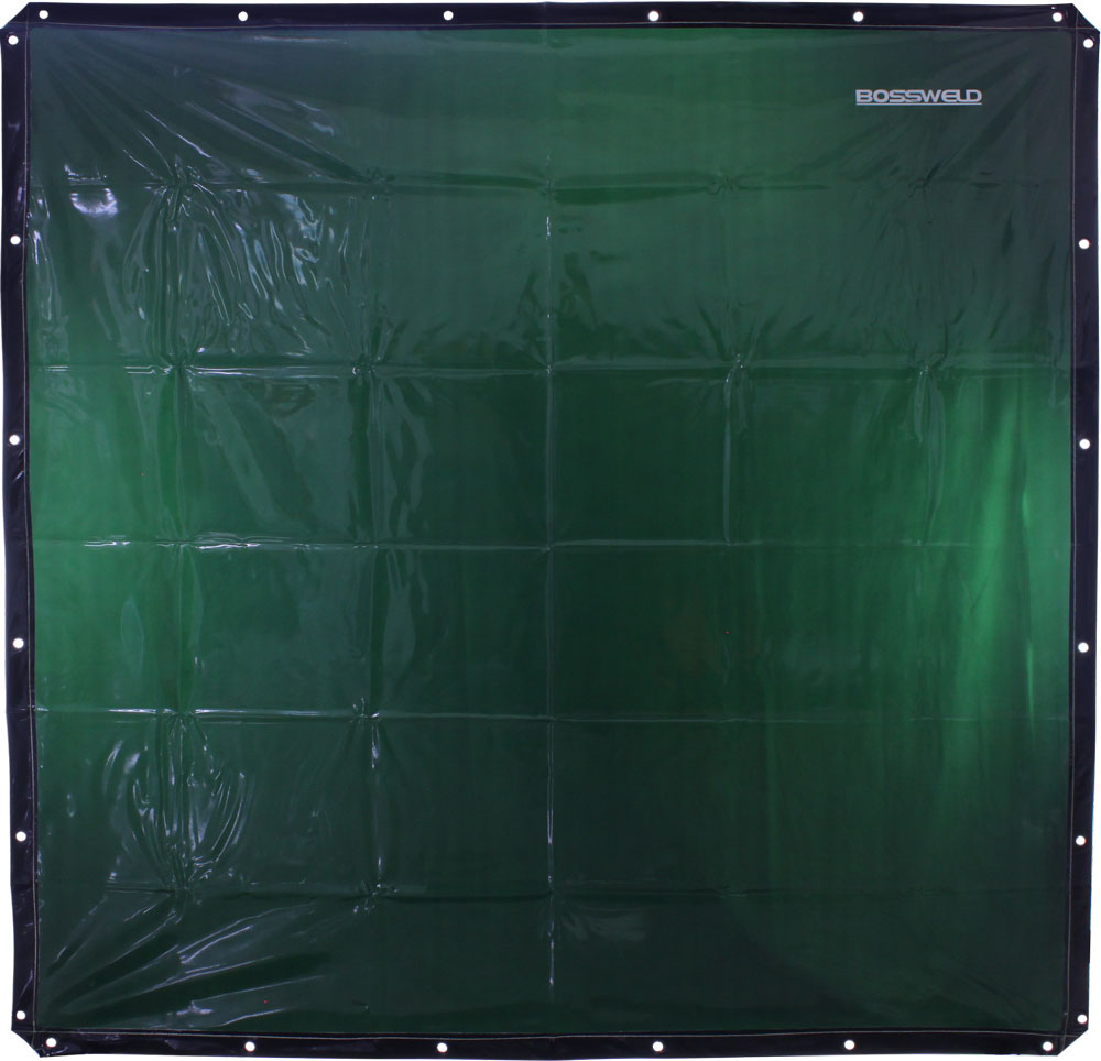 1.74m x 1.74m Welding Screen RED Mobile 700711