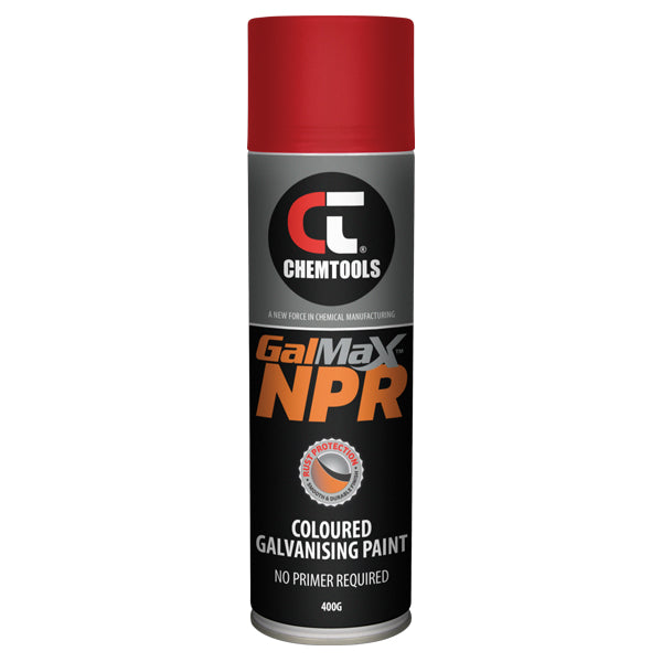 Galvanizing Paint RED GalMax™ 400g Aerosol 12 Cans CT-RSG-400