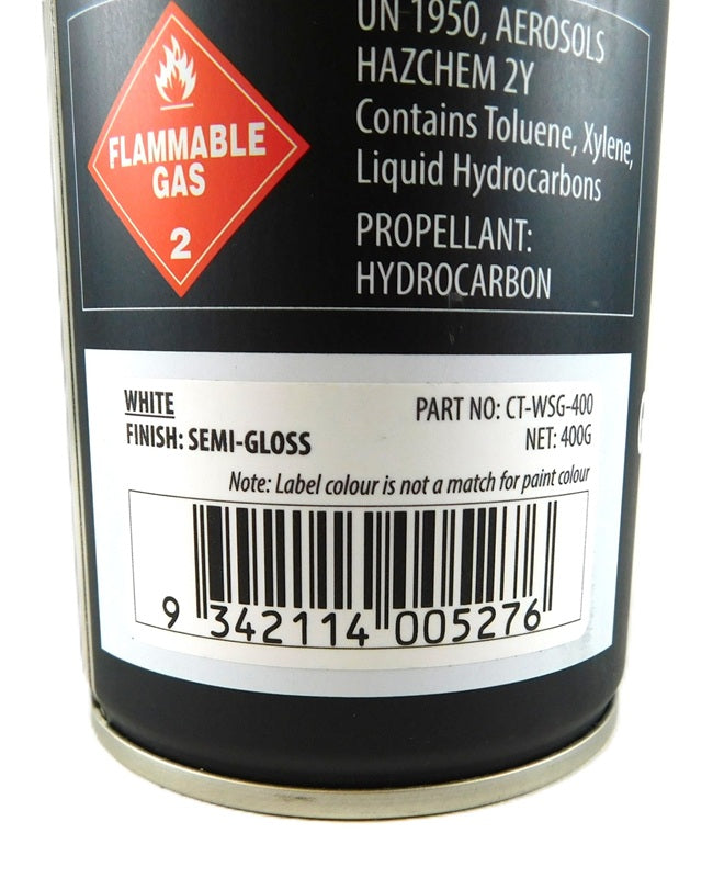 Galvanizing Paint WHITE GalMax™ NPR 400g Aerosol 12 Cans CT-CTWSG-400