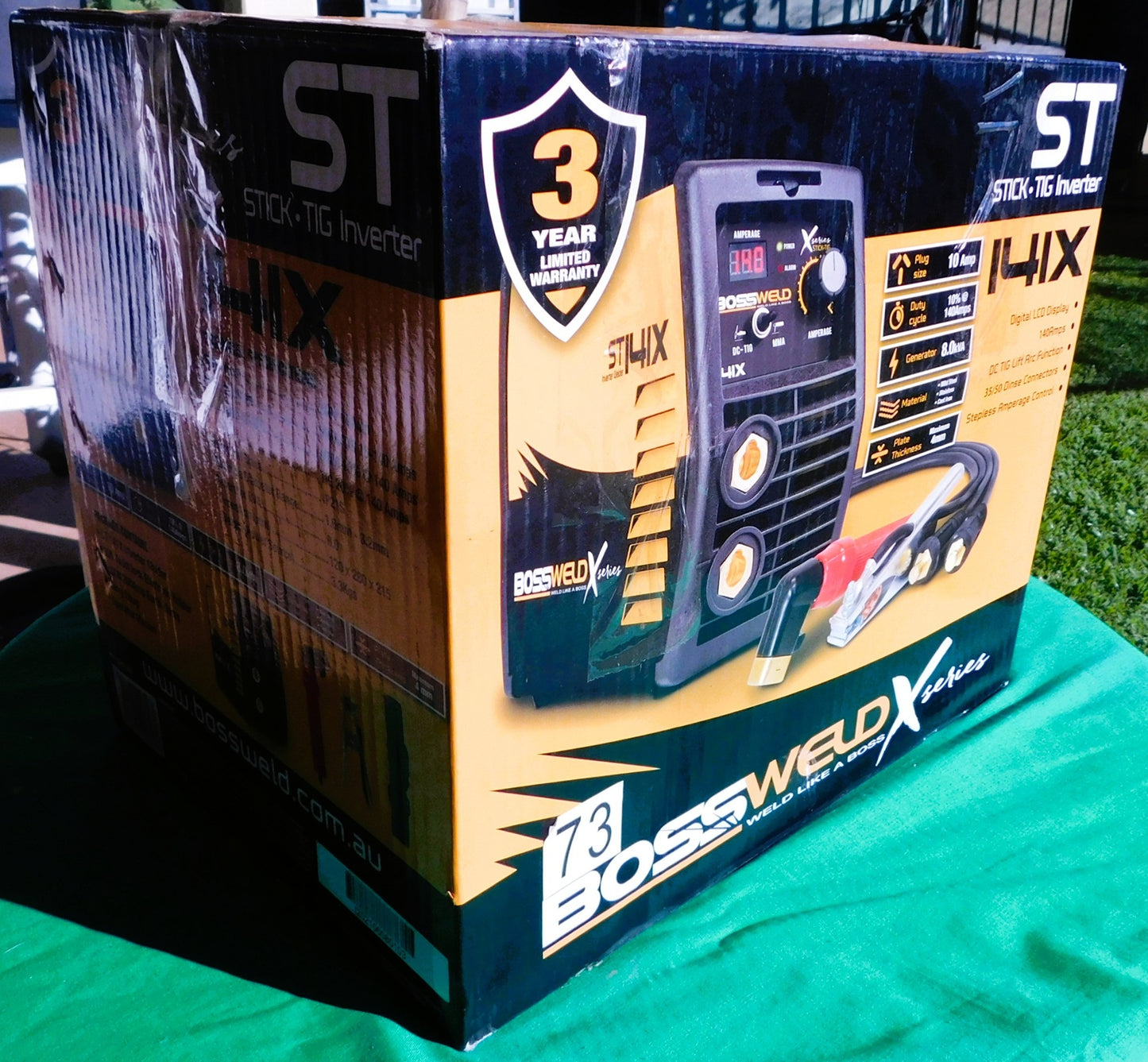 Refurbished Bossweld X-Series ST 141X Inverter MMA/TIG Welder 240V 10A 691141
