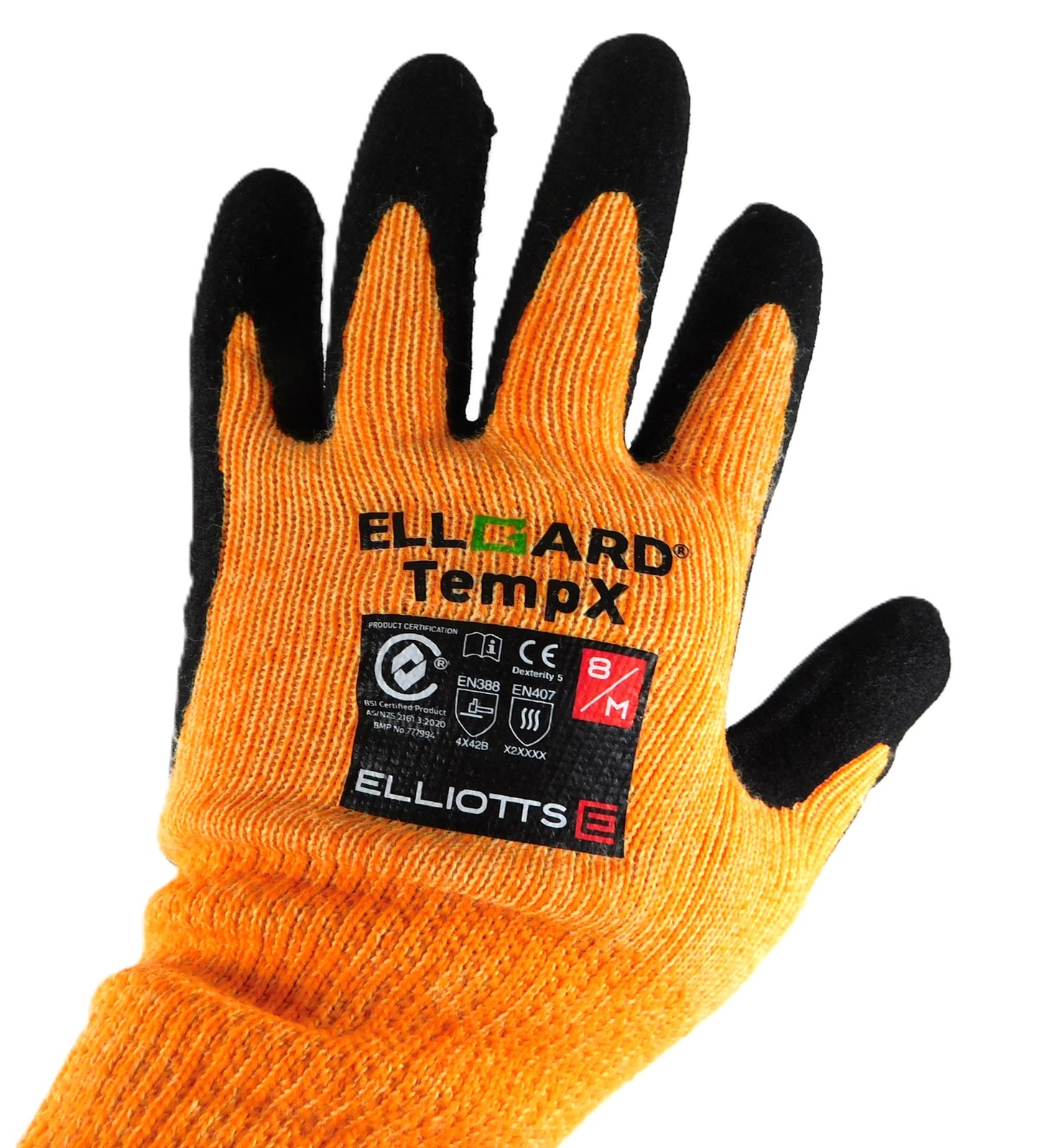 #9 TempX Heat-Resistant Safety Gloves 250mm ELG801009 12Prs