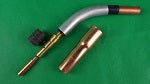 Swan Neck Conductor Tube & Nozzle Tweco Style T4 KIT 60 degrees Jacketed 64A60J+.