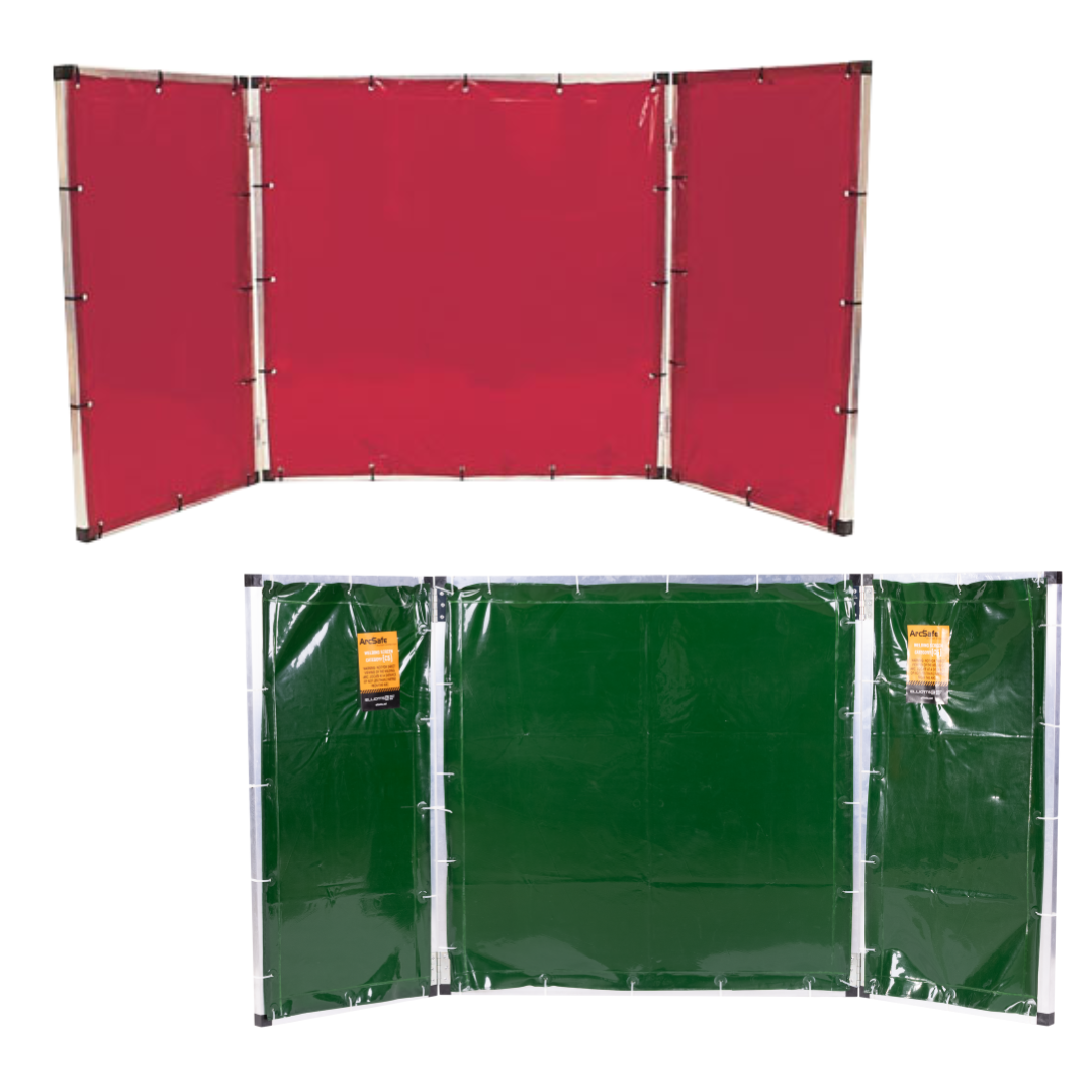Welding Screen Portable-RED PWSASR1