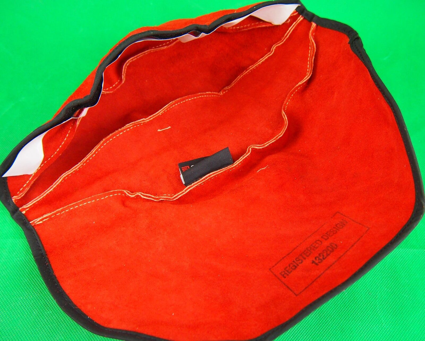 Welder's Hoods BRN20 Helmet Nape/Hood BIG RED Leather