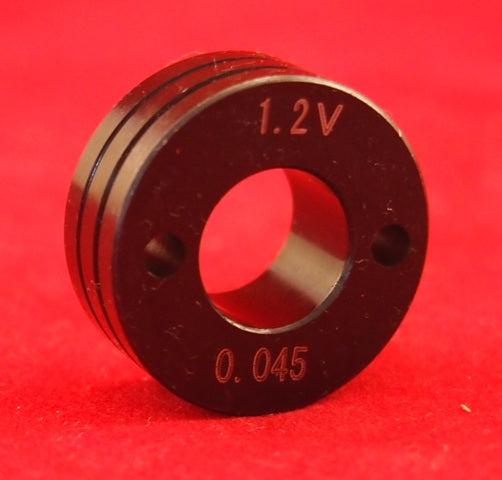 Drive Rollers 30x12x14 Bore 0.9/1.2mm V Groove