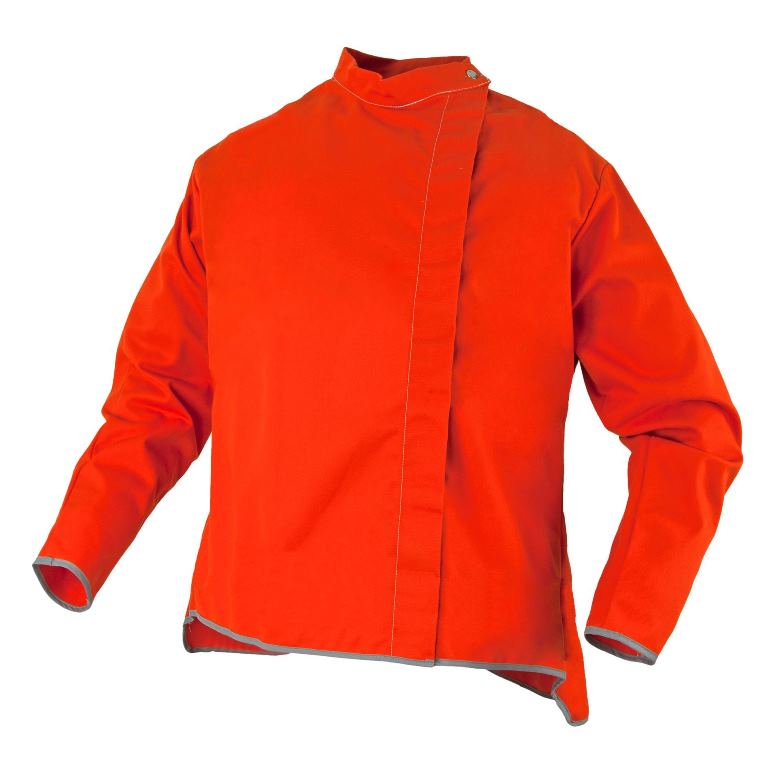 Orange Proban High Vis Welding Jacket Class D Large
