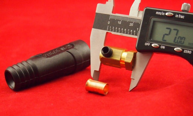 Dinse Cable Connectors Female 10-25mm  9.0mm Bore