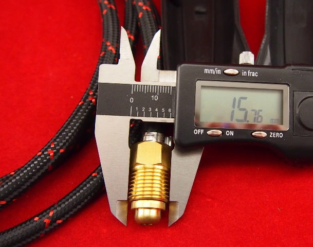 TIG Torch Adaptor 10-25 9.0mm Pin 5/8" 18UNF Female