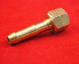 Gas Hose Fittings NUT & Tail 5/8" 18UNF LH & 10mm TAIL (Fuel) 400202+400204