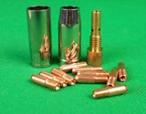 13 Pcs SIP Mig Spares Kit 2 Nozzles 10 Tips 1 Tip Holder