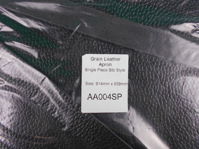 Grain Leather Bib Style Apron One Pcs Leather AA004SP