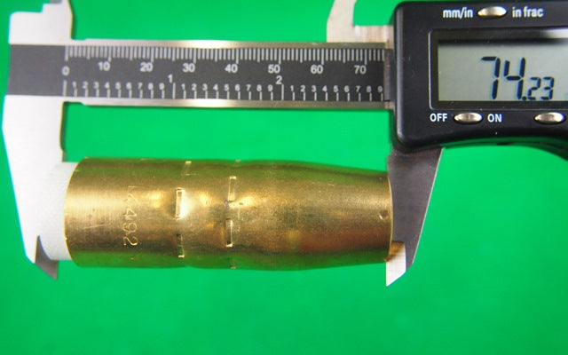 MIG Gun Gas Nozzles BND 400/500 19mm Nozzle 4591 2 Pcs
