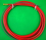 3.0m/0.9-1.2mm Steel Mig Liners BINZEL Style RED