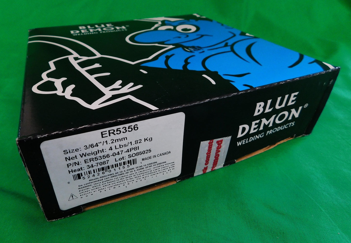 0.9mm/2.0kg MIG Wire Aluminium Blue Demon 5356