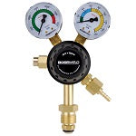 GAS Regulator Oxygen Twin Bottom Entry 400212
