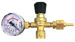 Gas Regulators Disposable Gas Bottle-with-Gauge 600044