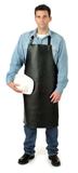 Grain Leather Bib Style Apron Two Pcs Leather AA004