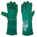 Welding Gloves Left-Handed GREEN Large 1Pr