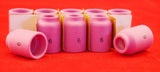 #6-53N60 Gas Lens WP-9.20.24.25 Alumina Ceramic Cups-Nozzles 10Pcs