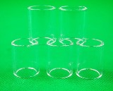 Stubby Clear Pyrex Gas Cups 5 Pcs