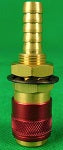 Gas Hose Fittings Quick Fitting Water Gas & Air Red