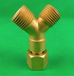Hose Joiner R121 "Y" connector RH Oxygen Argon 400195