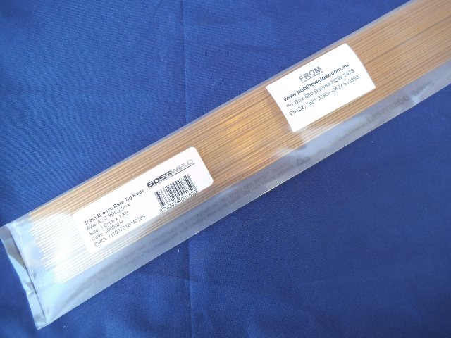TOBIN BRONZE 1.6mm/1.0Kg Bare Bossweld 300082H