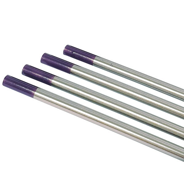 Tungsten Electrodes 3% Rare Earth Purple Tip 3.2mm Bossweld AC/DC