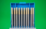 2.4mm WL15 1.5% Lanthanotids Gold Tip Tungsten Electrode 10Pcs