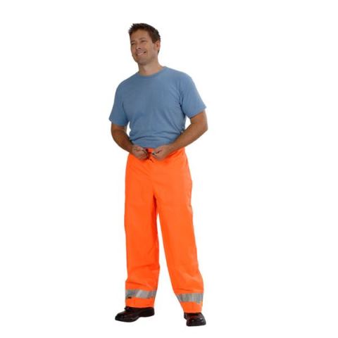 Trousers Z49 Wet Weather - Fluoro Orange with Ref Trim Large