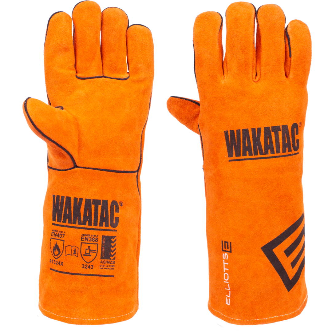 Welding Gloves WAKATAC® Leather Welding Gloves LARGE