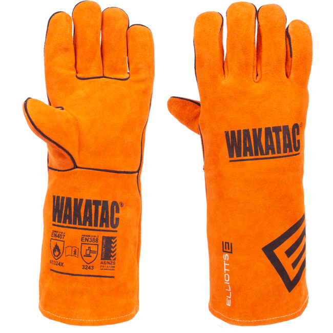 Welding Gloves WAKATAC® Leather Welding Gloves LARGE