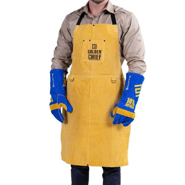 APRON GOLDEN CHIEF Leather 900mm x 600mm GCA2