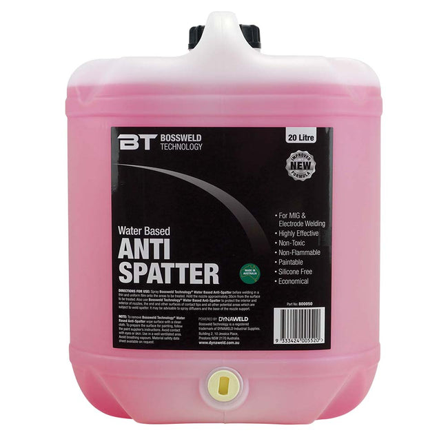 BT WATER-BASED ANTI SPATTER 20Ltr 800050