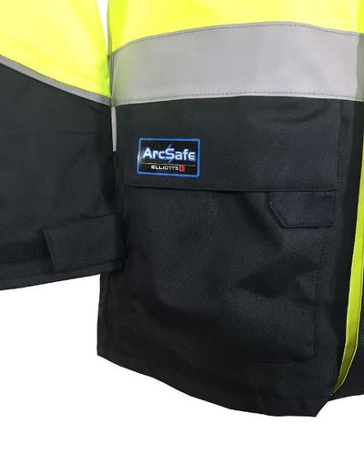 Zetel ArcSafe Z59 Jacket Yellow/Navy With Ref Trim LRG