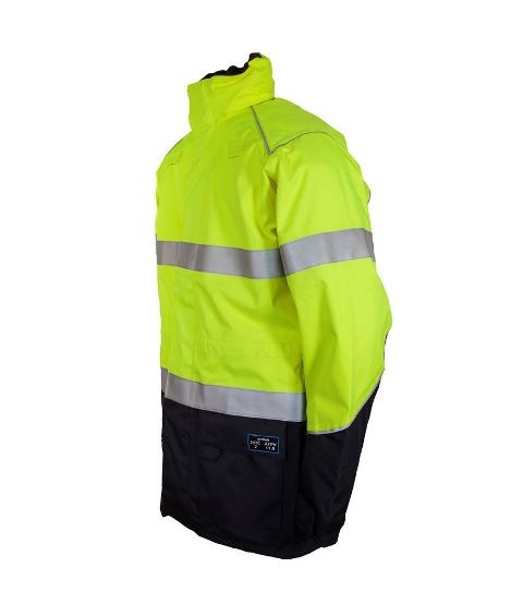 Zetel ArcSafe Z59 Jacket Yellow/Navy With Ref Trim LRG