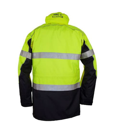 Zetel ArcSafe Z59 Jacket Yellow/Navy With Ref Trim LRG