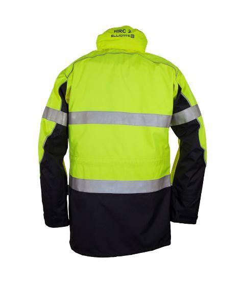 Zetel ArcSafe Z59 Jacket Yellow/Navy With Ref Trim LRG