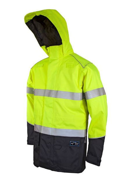 Zetel ArcSafe Z59 Jacket Yellow/Navy With Ref Trim LRG