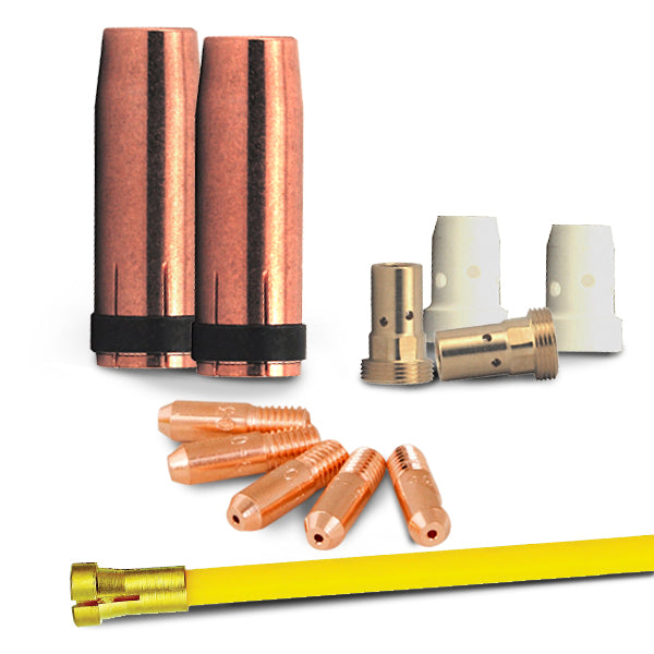 MIG Tip Holders MB38/501 M8 Binzel Style 2Pcs
