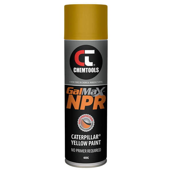 Galvanizing Paint YELLOW GalMax™ NPR 400g Aerosol 12 Cans CT-CYSG-400