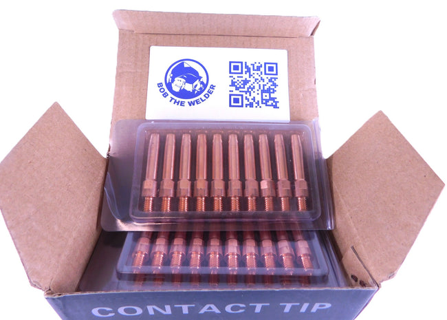 1.2mm OTC Hi Temp MIG Tips 45.0 100Pcs CUCRZR