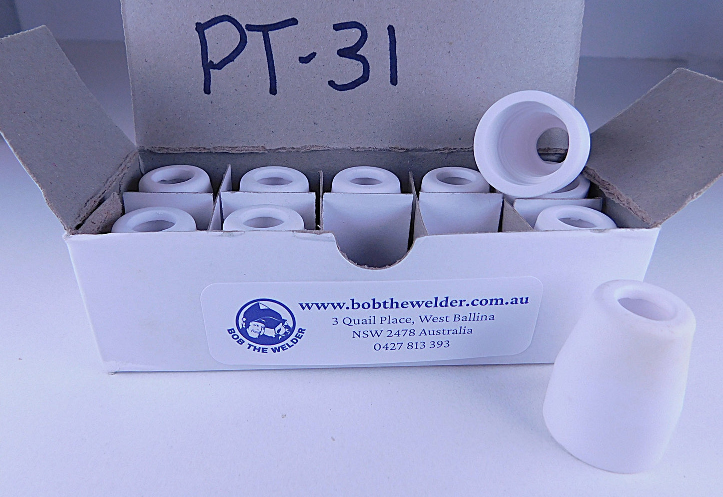 PT-31 GAS SHIELD CUP Plasma Cutter Spares 10Pcs