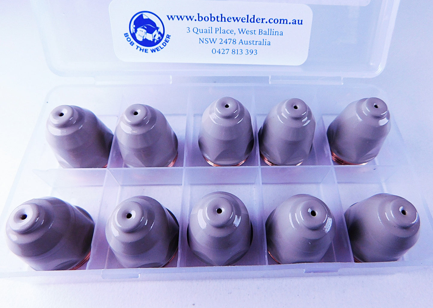 1.3mm x 80A P-80 Ceramic Plasma Cutting TIPS Plasma Spares 10Pcs