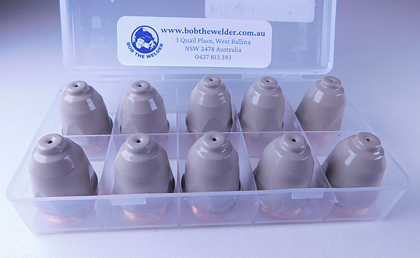 1.3mm x 80A P-80 Ceramic Plasma Cutting TIPS Plasma Spares 10Pcs