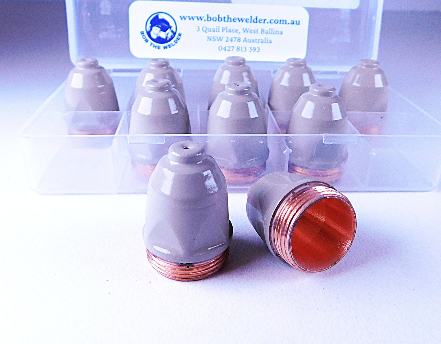 1.3mm x 80A P-80 Ceramic Plasma Cutting TIPS Plasma Spares 10Pcs