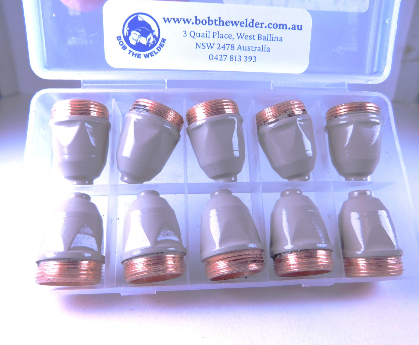 1.3mm x 80A P-80 Ceramic Plasma Cutting TIPS Plasma Spares 10Pcs